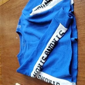 Justice sweatshirt Activewear blue and white